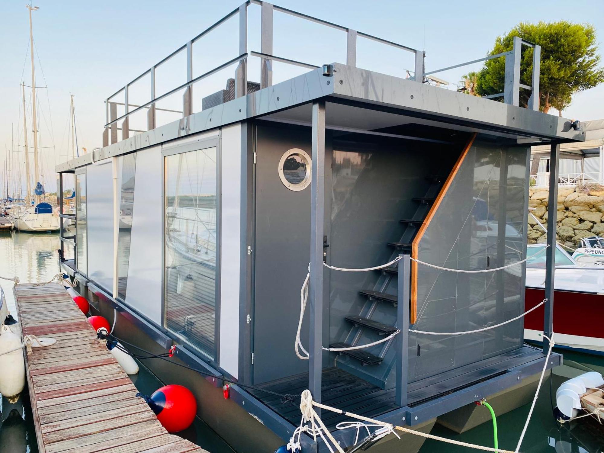 Houseboat Cadiz El Puerto - Casa Flotante Ξενοδοχείο El Puerto de Santa María Εξωτερικό φωτογραφία